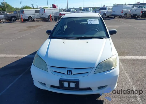 2004 Honda Civic Lx from USA, damaged, VIN 2HGES16524H598636